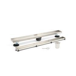 24" Tile Insert Linear Drain with 2" Outlet