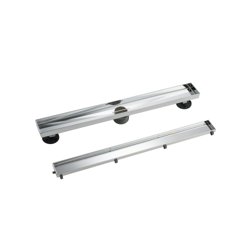 24" Tile Insert Linear Drain with 2" Outlet