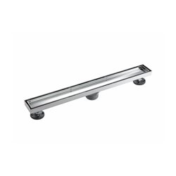 24" Tile Insert Linear Drain with 2" Outlet