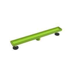 24" Tile Insert Linear Drain with 2" Outlet