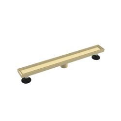 24" Tile Insert Linear Drain with 2" Outlet
