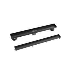 24" Tile Insert Linear Drain with 2" Outlet