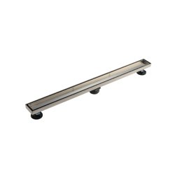 32" Tile Insert Linear Drain with 2" Outlet