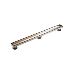 32" Tile Insert Linear Drain with 2" Outlet