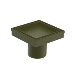 4" Tile Insert Floor Drain with 2" Outlet