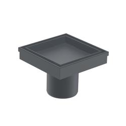 4" Tile Insert Floor Drain with 2" Outlet