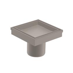 4" Tile Insert Floor Drain with 2" Outlet