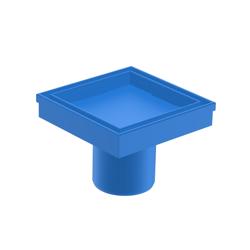4" Tile Insert Floor Drain with 2" Outlet