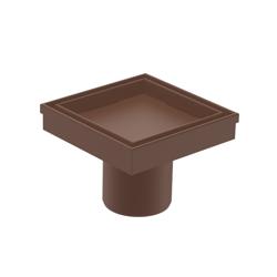 4" Tile Insert Floor Drain with 2" Outlet