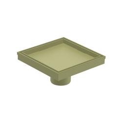 6" Tile Insert Floor Drain with 2" Outlet
