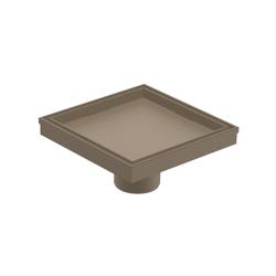 6" Tile Insert Floor Drain with 2" Outlet