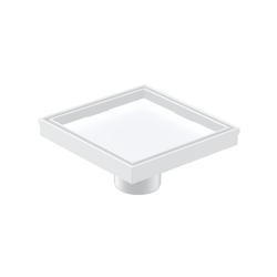 6" Tile Insert Floor Drain with 2" Outlet