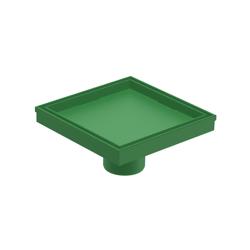 6" Tile Insert Floor Drain with 2" Outlet