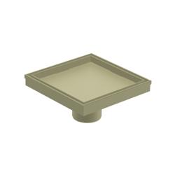 6" Tile Insert Floor Drain with 2" Outlet