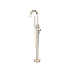 Freestanding Floor Mount Bathtub / Tub Filler With Hand Shower
