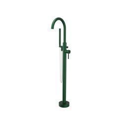 Freestanding Floor Mount Bathtub / Tub Filler With Hand Shower