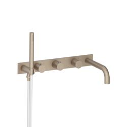 Trim For Wall Mount Tub Filler With Hand Shower
