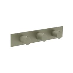 Trim For Horizontal Thermostatic Valve with 2 Volume Controls