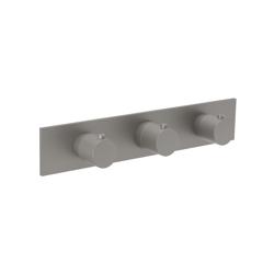 Trim For Horizontal Thermostatic Valve with 2 Volume Controls