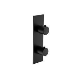 3/4" Horizontal Thermostatic Shower Valve & Trim - 1- Output