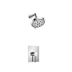 Single Output Shower Set With ABS Shower Head & Arm