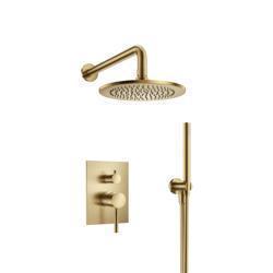 Two Output Shower Set With Shower Head And Hand Held