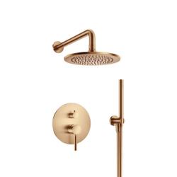 Two Output Shower Set With Shower Head And Hand Held