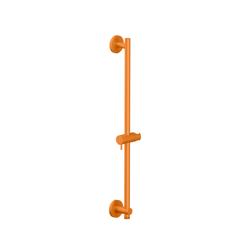 Round Shower Slide Bar With Integrated Wall Elbow