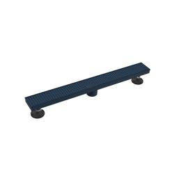 24" Decorative Linear Drain with 2" Outlet