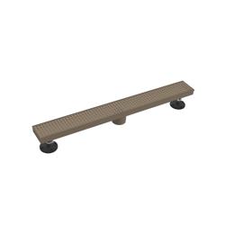 24" Decorative Linear Drain with 2" Outlet