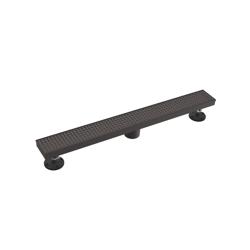 24" Decorative Linear Drain with 2" Outlet