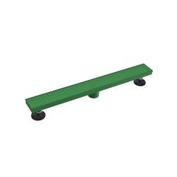 24" Decorative Linear Drain with 2" Outlet