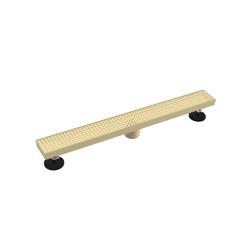 24" Decorative Linear Drain with 2" Outlet