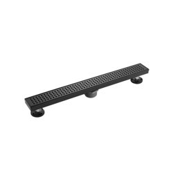 24" Decorative Linear Drain with 2" Outlet
