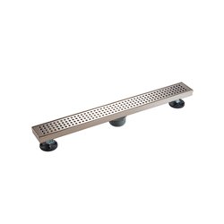 24" Decorative Linear Drain with 2" Outlet