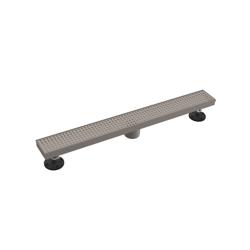 24" Decorative Linear Drain with 2" Outlet