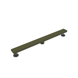 32" Decorative Linear Drain with 2" Outlet