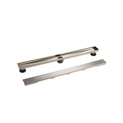 32" Decorative Linear Drain with 2" Outlet