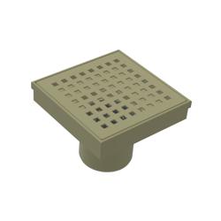 4" Decorative Floor Drain with 2" Outlet