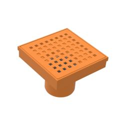 4" Decorative Floor Drain with 2" Outlet