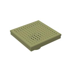 6" Decorative Floor Drain with 2" Outlet
