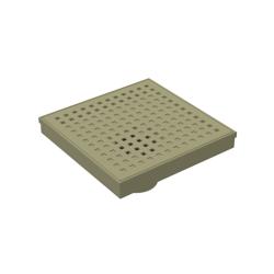 6" Decorative Floor Drain with 2" Outlet
