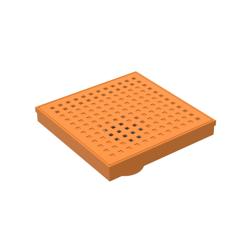 6" Decorative Floor Drain with 2" Outlet