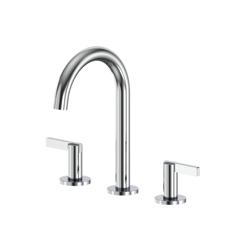 Three Hole 8" Widespread Two Handle Bathroom Faucet
