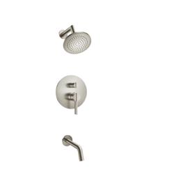 Two Output Shower Set With Shower Head And Tub Spout