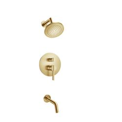 Two Output Shower Set With Shower Head And Tub Spout