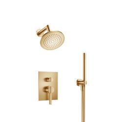 Two Output Shower Set With Shower Head And Hand Held