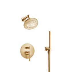 Two Output Shower Set With Shower Head And Hand Held