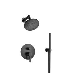 Two Output Shower Set With Shower Head And Hand Held