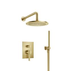 Two Output Shower Set With Shower Head And Hand Held
